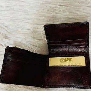 PATRICIA NASH MEN'S L FOLD WALLET TRIPLE FOLD